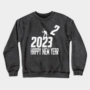 happy new year 2023 golf Crewneck Sweatshirt